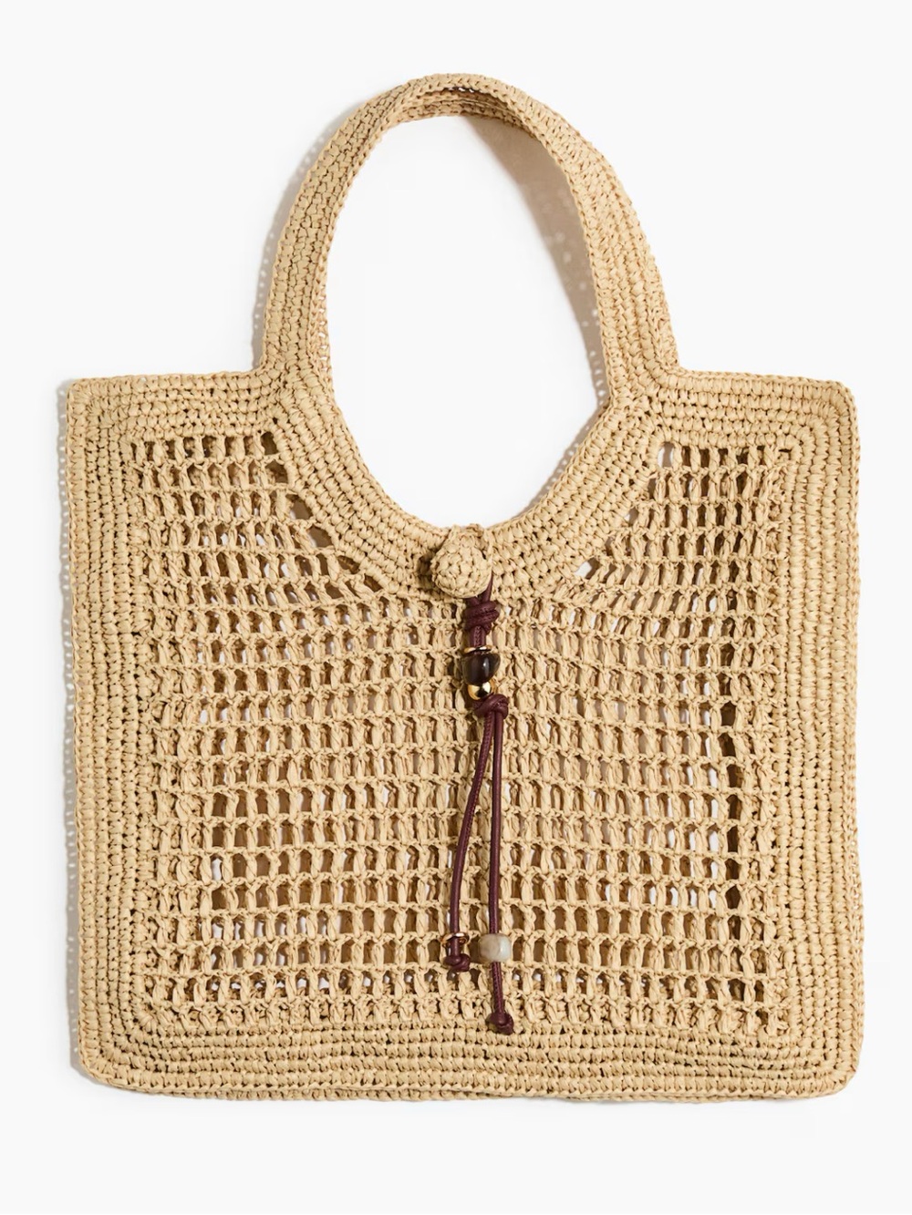 H&M Straw Tote Bag